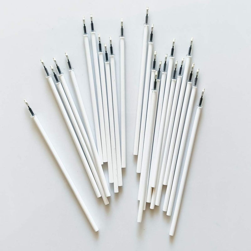 sencoo 100 pack 0.5 mm Black Gel Ink Pen Replace Refills - Image 4